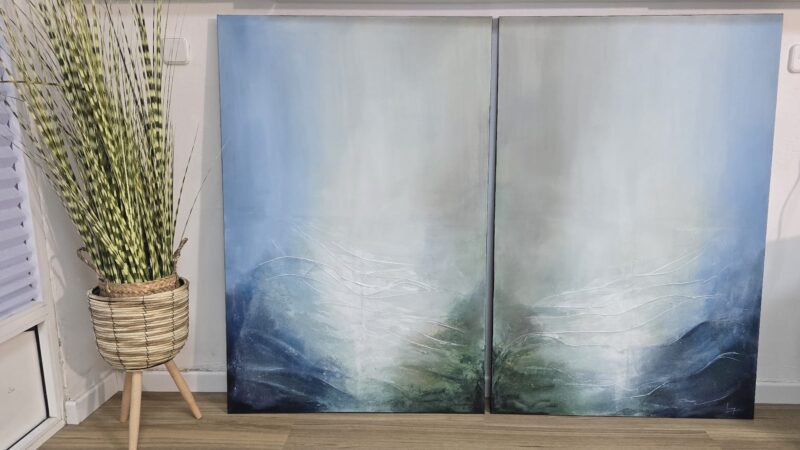 Bright Storm (2 piezas de 120 x 80 cms) - Imagen 2
