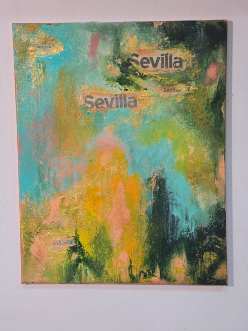 Parque Sevilla  40 x 50 cms - Imagen 2