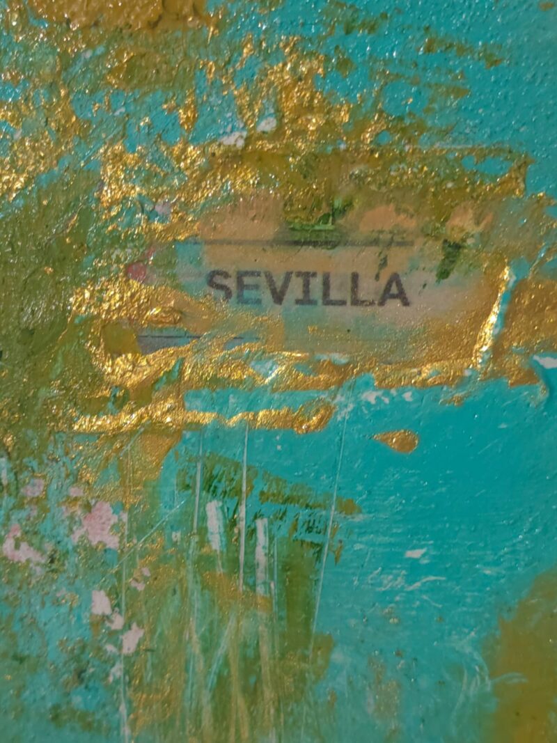 Parque Sevilla  40 x 50 cms - Imagen 4