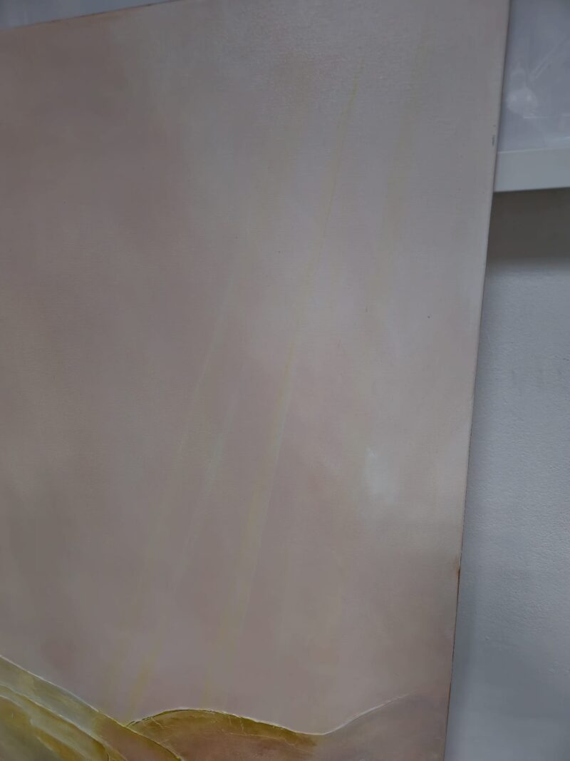 Amanecer en la Montaña Rosa 140 x 70 cms - Imagen 12