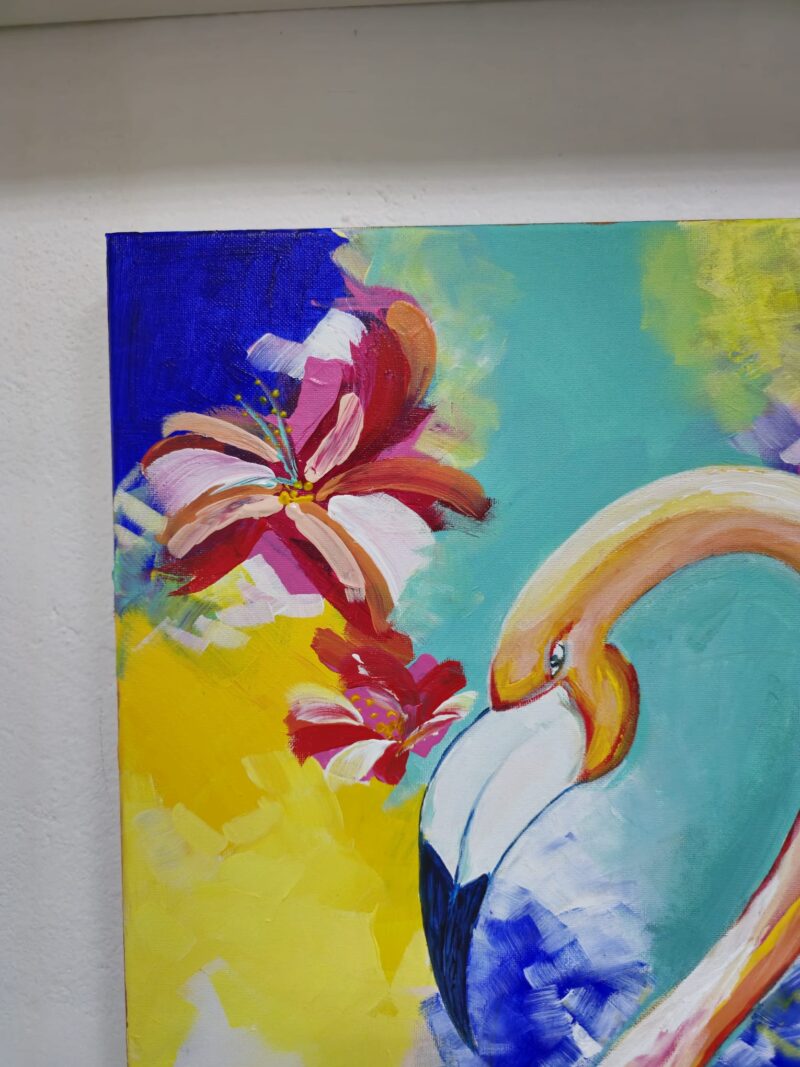 Flamingo Pride  80 x 60 cms - Imagen 7