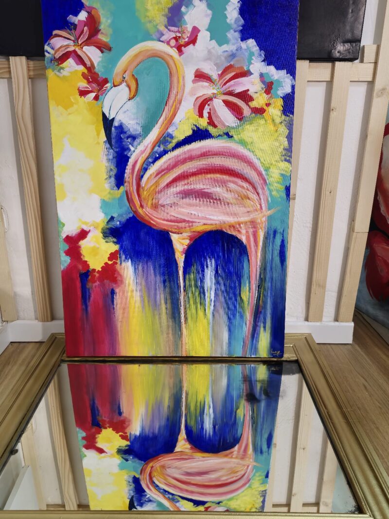 Flamingo Pride  80 x 60 cms - Imagen 10