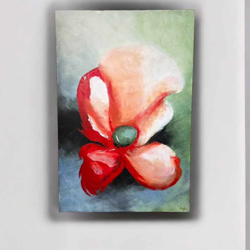 Hola Amapola!  80 x 60 cms