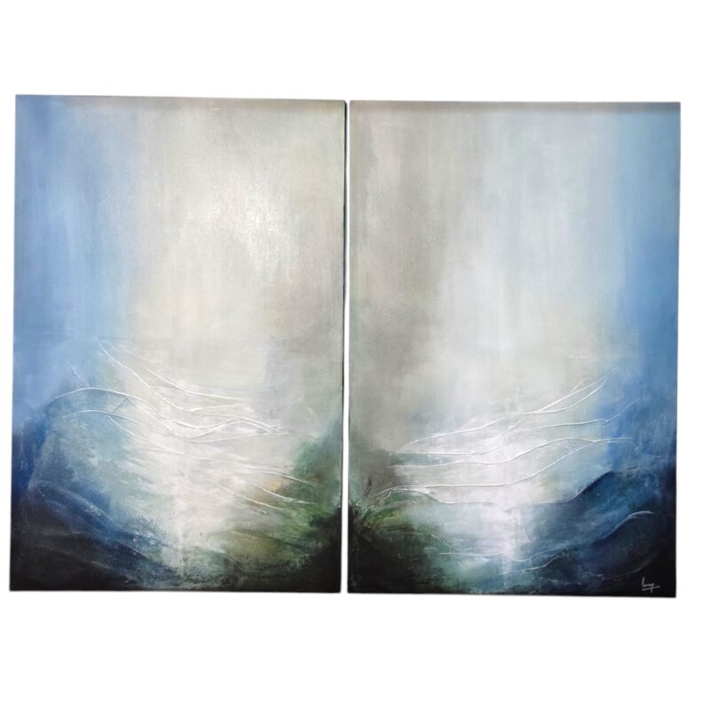Bright Storm (2 piezas de 120 x 80 cms)