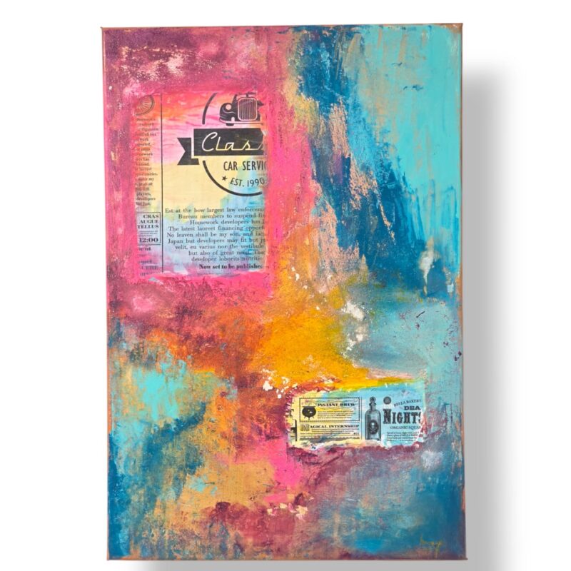 Komo en casa  50 x 40 cms